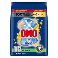 OMO Automatic Powder Laundry Detergent, with a Touch of Comfort, 4.5Kg