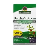 Nature's Answer Butcher's Broom 1000mg - 90 Capsules