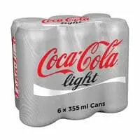 Coca Cola Light Drinks Can 35ml X 6