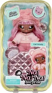 Na! Na! Na! Surprise 2-In-1 Soft 75" Fashion Doll Glam Series 1 - Cali Grizzly