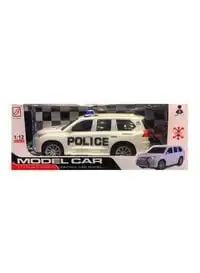 Child Toy Portable Lightweight Authentic Detailing Rich Design Remote Control Police Car
