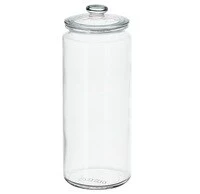 Jar with lid, clear glass1.8 l
