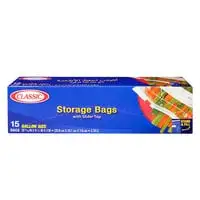 Classic - Storage Bags 1 Gallons x15