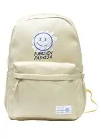 حقيبة مدرسية مع جيب للكمبيوتر المحمول والتابلت، أصفر
