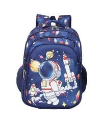 حقيبة مدرسية للأولاد مطبوعة لرائد الفضاء مقاس 16.5 بوصة من MASCO