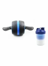 Fitness Pro Ab Carver Pro Roller With Protein Shaker Bottle 9 X 7.88 X 9Inch