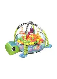 Generic Baby Grow-With-Me Activity Gym, 30 Ball Pit Cotton Cute Turtle And Sea Pals