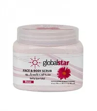 Global Star Rose Face And Body Scrub, 500 ml