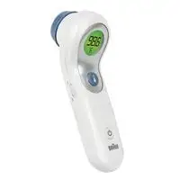 Braun No Touch And Forehead Thermometer, Touchless For Adults, Babies, Toddlers And Kids, Fast, Reliable, And Accurate Results