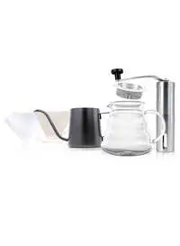 Mibru Professional Coffee Drip Set Suitable For Drip And Filter Coffee Suitable For V60 Set Of 5 Tools For Specialty Coffee