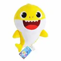 Singing Baby Shark Stuffed Plush Toy, (13.97 x 18.03 x 24.13cm)