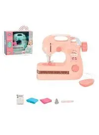 Rolly Toys DIY Electric Mini Children Sewing Machine Learning Household Toy Pretend Play Toy For Kids