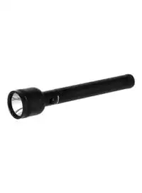 Krypton Rechargeable Flash Light For Camping Hiking Trekking Black