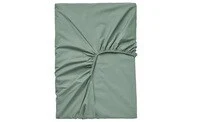 Generic Fitted Sheet For Mattress Pad, Grey /Green90X200cm