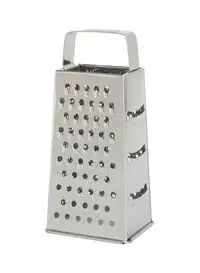 Generic Stainless Steel Grater Silver 12x10x20cm