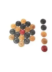 Generic 19-Piece Carrom Wooden Board Coin