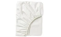 Fitted sheet, white140x200 cm