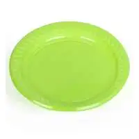 Hot Pack colored plastic plates 9inch 25pieces