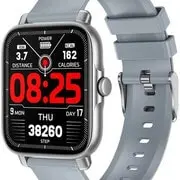 ساعة ذكية GT30 لتتبع اللياقة البدنية، مراقبة معدل ضربات القلب، متوافقة مع أنظمة Android وiOS باللون الأسود