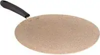 Royalford Non-Stick Tawa, 30cm, Marble Coating Non-Stick Pan Suitable For Crepe Chapatti Pancakes Roti Dosa Flatbread Or Naan Bread, Heat Resistant Handle, Grey'