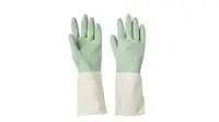 Cleaning gloves, green, S