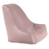 In House Harvey Velvet Bean Bag Chair - Large - Light Pink