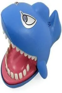 Generic كبير القرش الفم طبيب الأسنان لدغة فنجر لعبة مضحك الجدة الكمامة لعبة للأطفال الأطفال اللعب متعة