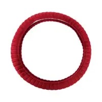 Generic Generic Steering Wheel Cover Red Shining Colour Medium Size