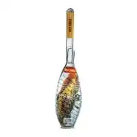 Hot grill fish grill with wooden handle 1 piece