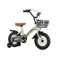 دراجة ماونتن جير للأطفال من سن 5 إلى 9 سنوات، دورة 18 بوصة، باللون الأخضر