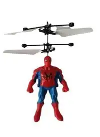Rally Flying Spiderman AiRCraft With LED Lights Hand Sensor Rechargeable Toy