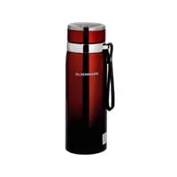 Olsnenmark Stainless Steel Vacuum Bottle, 1000ml, Double Wall, Omvf2486, Rust Free Stainless Steel, Sporty Design Keeps Hot Up To 12Hr, Flask For Cold & Hot Beverages