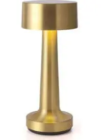 Generic مصباح طاولة LED ذهبي