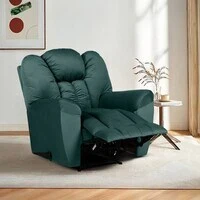 Penhaligon's Velvet Classic Recliner Chair - Dark Green