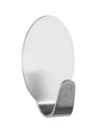 Wenko Set Of 4 Stainless Steel Midget Hook Silver