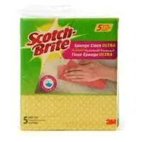 Scotch Brite Sponge Cloth Ultra, 5 Pack