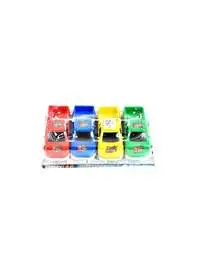 Rally 4-Piece PUll Back Car Toy