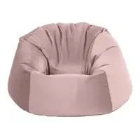 In House Niklas Velvet Bean Bag Chair - Medium - Light Pink