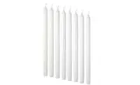Generic Unscented Candle, White 35cm, 8Pack
