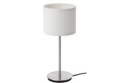 مصباح طاولة, أبيض/طلاء - نيكل41 سم