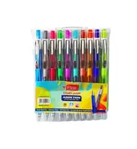 مجموعة أقلام فلير أديكشن القابلة للسحب مكونة من 10 ألوان