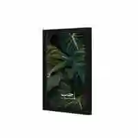 Lowha Love Green Wall Art Wooden Frame Black Color 23X33cm