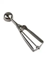 Generic Stainless Steel Ice Cream Scoop Silver 2.5inch