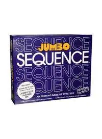 Generic لوحة إصدار Jumbo Sequence Box وألعاب الورق مع لعبة مضحكة للحفلات-لعبة عائلية