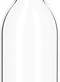 Generic Korken Bottle With Stopper Clear Glass 1L