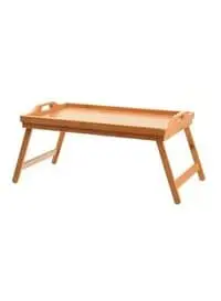 Home Centre Bamboo Breakfast Serving Tray Beige 58x38x6.5centimeter