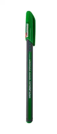 مجموعة أقلام حبر جاف يوني ماكس 12 قطعة Topgrip 0.7 مم، أخضر