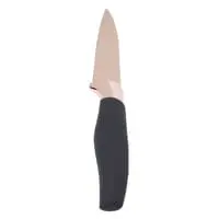 Penguen rustic utility knife silver brown 3.5 inch