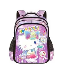 MASCO 12 Inches Hello Kitty Printed Girls Kindergarten School Bag