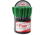 مجموعة أقلام فلير زينج بالحبر الأخضر مكونة من 30 قطعة
